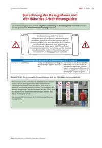 Produktabbildung zu Berechnung der Bezugsdauer und der Höhe des Arbeitslosengeldes - Ausgabe 03/2026