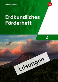 Produktabbildung zu Lösungen Erdkundliches Förderheft 2