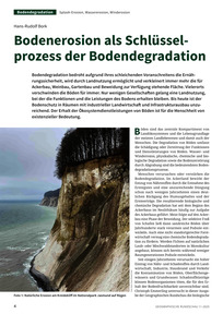 Produktabbildung zu Bodenerosion als Schlüsselprozess der Bodendegradation