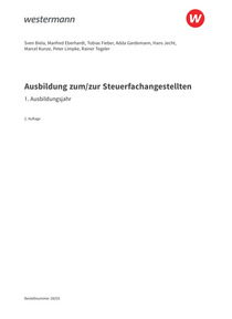 Probeseiten Ausbildung zum/zur Steuerfachangestellten - 1. Ausbildungsjahr - Schulbuch, 2. Auflage 2026