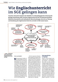 Produktabbildung zu Wie Englischunterricht im SGE gelingen kann