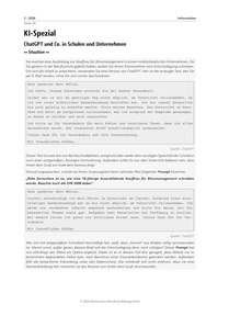 Produktabbildung zu KI-Spezial - ChatGPT und Co. in Schulen und   Unternehmen