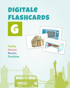 Produktabbildung zu Digitale Flashcards für MAC - Themenpaket G: Family, Homes, Rooms, Furniture