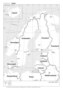 Produktabbildung zu Nordeuropa - Staaten