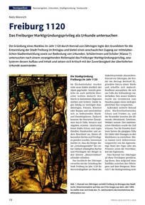 Produktabbildung zu Freiburg 1120 - Das Freiburger Marktgründungsprivileg als Urkunde untersuchen