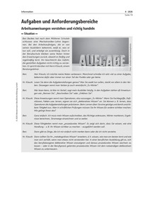 Produktabbildung zu Aufgaben und Anforderungsbereiche - Ausgabe 04/2026