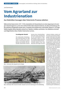 Produktabbildung zu Vom Agrarland zur Industrienation - Aus Statistiken Aussagen über historische Prozesse ableiten