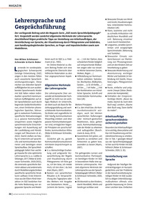 Produktabbildung zu Lehrersprache und Gesprächsführung