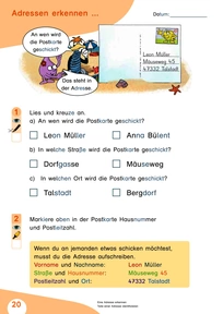 Flex und Fora - Inklusionsausgabe - Texte Schreiben inklusiv D - Seite 20