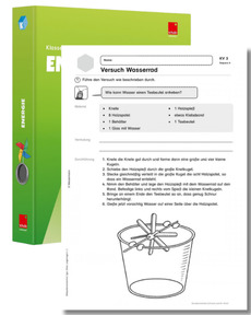 Materialbox ENERGIE: Kopiervorlage Versuch Wasserrad (im Ordner)