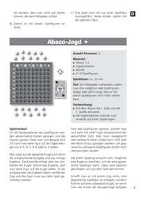 Anleitung Abaco-Jagd, Schwierigkeitsstufe: einfach (1 Stern)