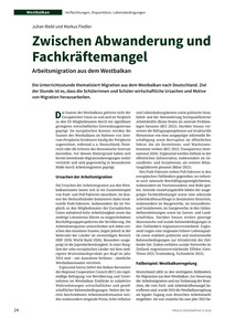 Produktabbildung zu Zwischen Abwanderung und Fachkräftemangel - Arbeitsmigration aus dem Westbalkan