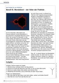 Produktabbildung zu Benoît B. Mandelbrot - Der Vater der Fraktale