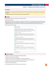 Produktabbildung zu ChatGPT - Formulieren und Formatieren eines Textes