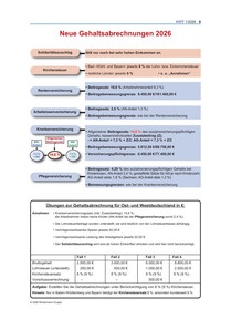 Produktabbildung zu Neue Gehaltsabrechnungen - Ausgabe 01/2026