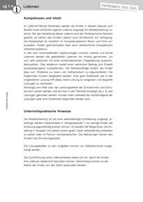 Produktabbildung zu Themenwelt der Zahl: Laterne - Kommentar - Monatsspecial November 2019