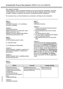 Produktabbildung zu Lösungen zum Arbeitsheft Praxis Berufsstart