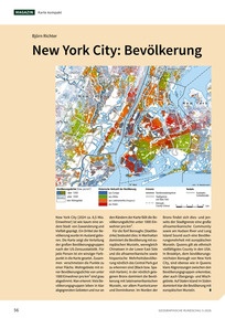 Produktabbildung zu New York City: Bevölkerung