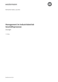 Probeseiten Management im Industriebetrieb - Geschäftsprozesse - Lösungen Download, 13. Auflage 2024