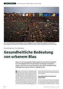 Produktabbildung zu Gesundheitliche Bedeutung von urbanem Blau