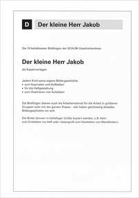 Der kleine Herr Jakob - Kopiervorlagen-1