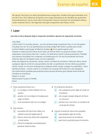 Produktabbildung zu Examen de español