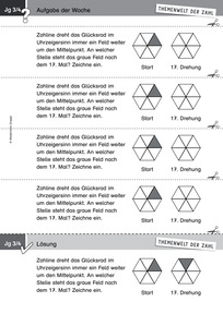 Produktabbildung zu Themenwelt der Zahl: Aufgabe der Woche 38/2017 - Raum und Form: Drehsymmetrie