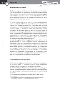 Produktabbildung zu Themenwelt der Zahl: Apfelernte - Kommentar - Monatsspecial September 2017