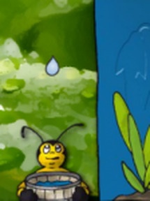 Produktabbildung zu Frühling - Tropfen fangen - Download-Spiel für die Frühe Bildung