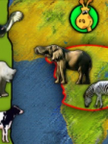 Produktabbildung zu Giraffe - Savanne - Download-Spiel für die Frühe Bildung