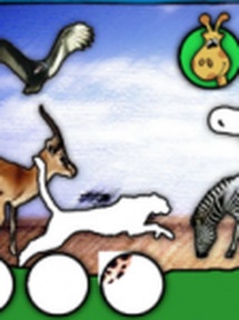 Produktabbildung zu Giraffe - Gestreifte Giraffen - Download-Spiel für die Frühe Bildung