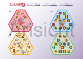 VISIO - Übersicht der 4 Spiele