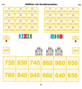 Addition von Hunderterzahlen