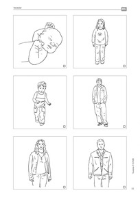 Vocabular Kopiervorlagen Familie und soziales Umfeld - Beispielseite Personen