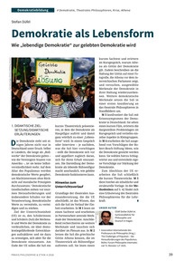 Produktabbildung zu Demokratie als Lebensform - Wie „lebendige Demokratie“ zur gelebten Demokratie wird
