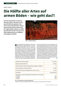 Produktabbildung zu Die Hälfte aller Arten auf armen Böden – wie geht das?!