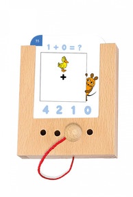 Erstes Rechnen mit der Maus 5-6+. Lochkasten
