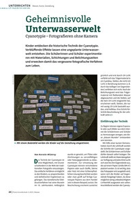 Produktabbildung zu Geheimnisvolle Unterwasserwelt - Cyanotopie - Fotografieren ohne Kamera