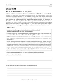 Produktabbildung zu Wehrpflicht - Ausgabe 2/2026