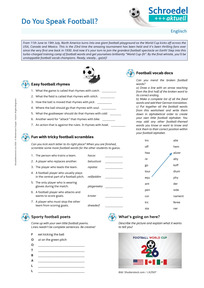 Produktabbildung zu Do You Speak Football? - - Englisch ab Klasse 6