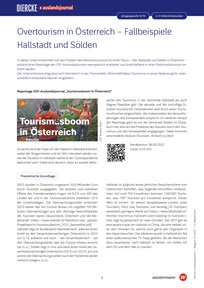 Produktabbildung zu Unterrichtsverlauf: Overtourism in Österreich - Fallbeispiele  Hallstadt und Sölden - Diercke x auslandsjournal - Einheit 4