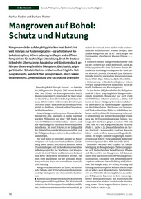 Produktabbildung zu Mangroven auf Bohol: Schutz und Nutzung