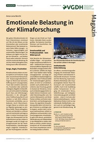 Produktabbildung zu Emotionale Belastung in der Klimaforschung