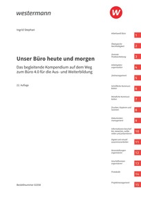 Probeseiten Unser Büro heute und morgen - Das Bürokompendium für die Aus- und Weiterbildung - Schulbuch, 22. Auflage 2025