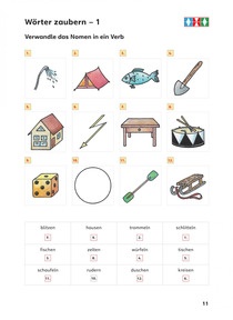 S. 11: Wörter zaubern 1
