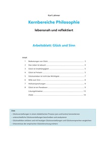 Produktabbildung zu Glück und Sinn - Materialien zur Philosophie