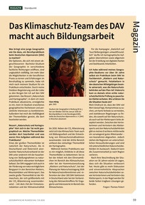 Produktabbildung zu Das Klimaschutz-Team des DAV macht auch Bildungsarbeit