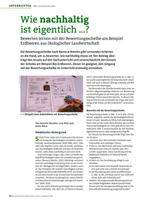 Produktabbildung zu Wie nachhaltig ist eigentlich …? - Bewerten lernen mit der Bewertungsscheibe am Beispiel Erdbeeren aus ökologischer Landwirtschaft