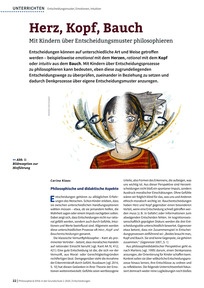 Produktabbildung zu Herz, Kopf, Bauch - Mit Kindern über Entscheidungsmuster philosophieren