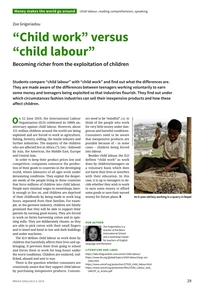 Produktabbildung zu “Child work” versus “child labour” - Becoming richer from the exploitation of children